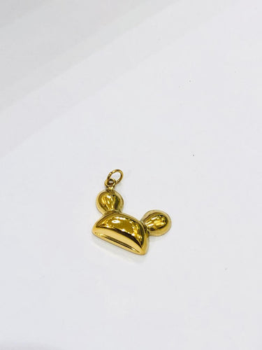 Golden Teddy Pendant